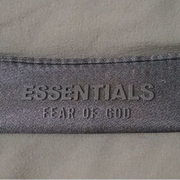 ESSENTIALS Fear of God Ink Filled Oversized Jacket Puffer Men's Size L Relaxed - Picture 7 of 11